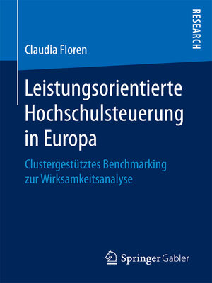 cover image of Leistungsorientierte Hochschulsteuerung in Europa